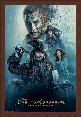 Framed Framed Burning - Pirates of the Caribbean