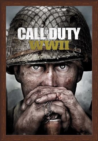 Framed Framed Stronghold WWII Key Art - Call Of Duty