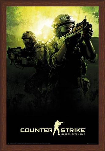 Framed Framed Global Offensive Team - Counter Strike