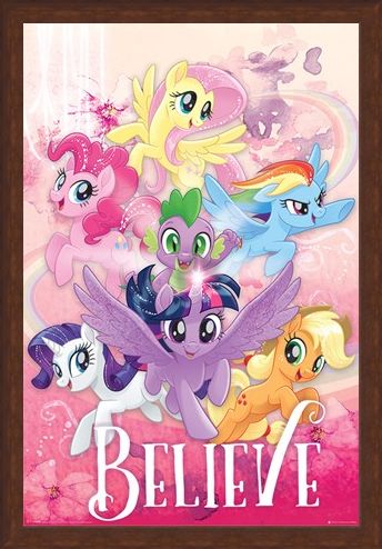 Framed Framed Believe - My Little Pony Movie