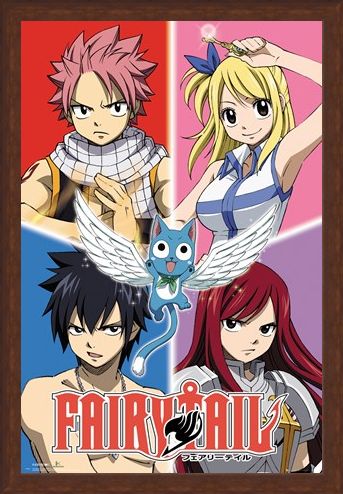 Framed Framed Quad Goals - Fairy Tail