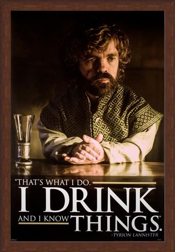 Framed Framed I Drink And I Know Things - Game of Thrones