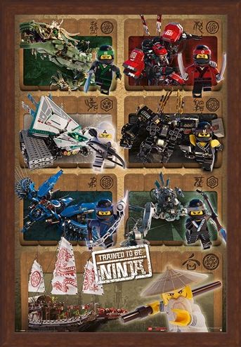 Framed Framed Ninjas & Mechs - LEGO® Ninjago