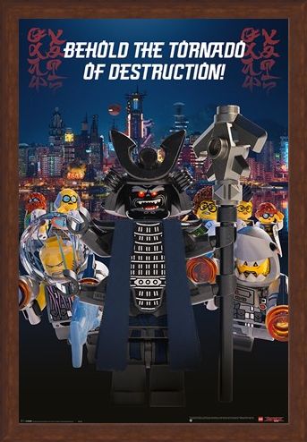 Framed Framed Garmadon Destruction - LEGO® Ninjago Movie