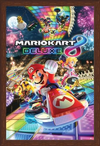 Framed Framed Intergalactic Disco - Mario Kart 8 Deluxe