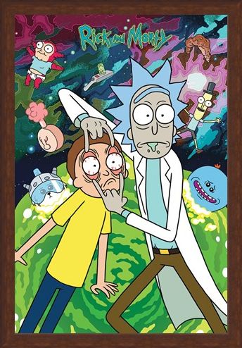 Framed Framed Watch - Rick and Morty