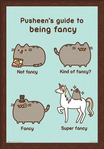 Framed Framed Super Fancy - Pusheen