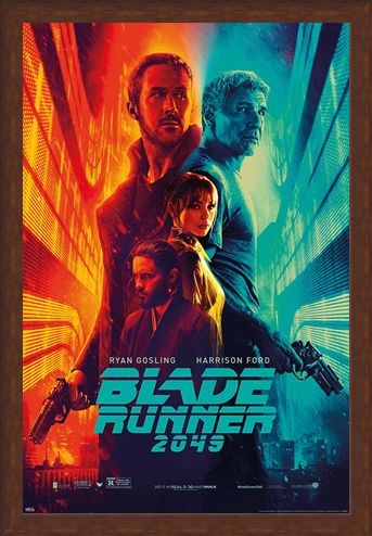 Framed Framed Fire & Ice - Blade Runner 2049