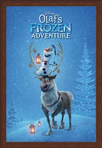 Framed Framed Ready For Action - Olaf's Frozen Adventure