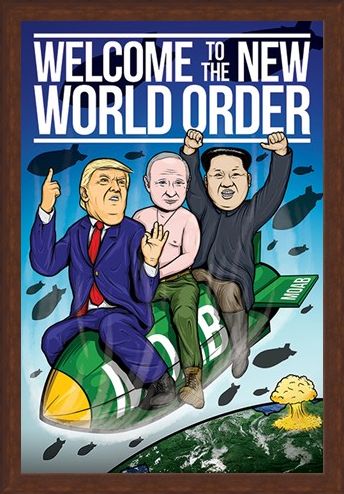 Framed Framed Welcome To The New World Order -