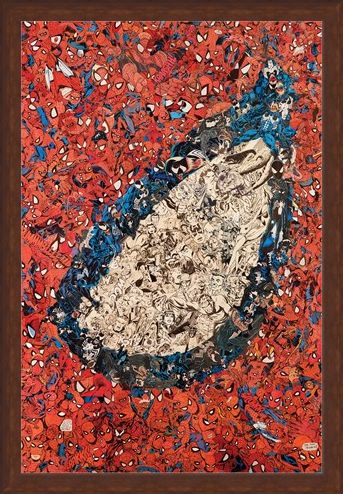 Framed Framed Eye Montage - Spider-Man