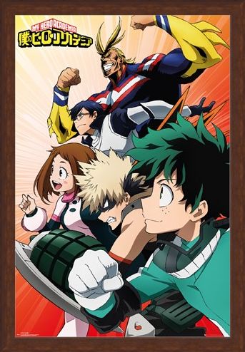 Framed Framed Heroes - My Hero Academia