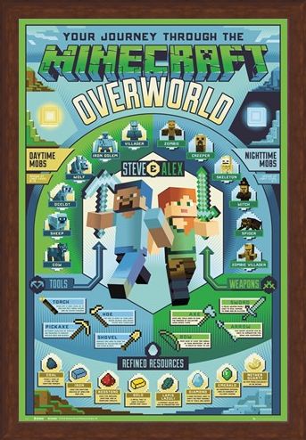 Framed Framed Overworld Biome - Minecraft