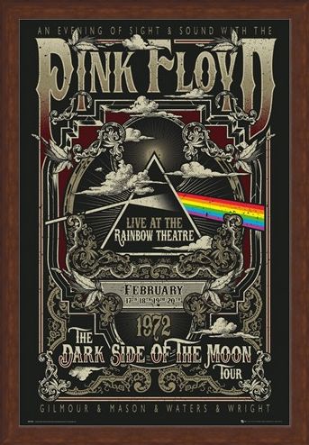 Framed Framed Rainbow Theatre - Pink Floyd