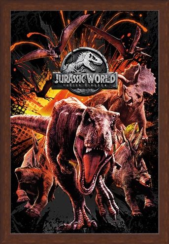 Framed Framed Fallen Kingdom Montage - Jurassic World