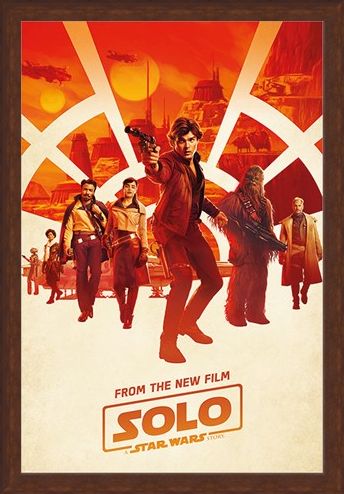 Framed Framed Millennium Teaser - Solo: A Star Wars Story