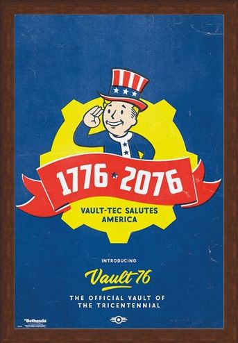Framed Framed Tricentennial - Fallout 76