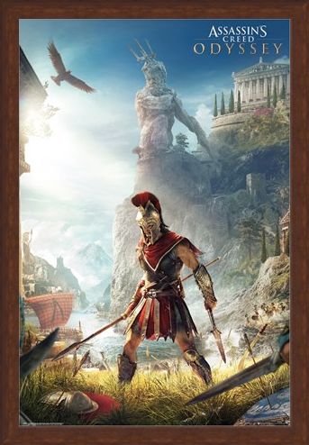 Framed Framed Odyssey Keyart - Assassins Creed