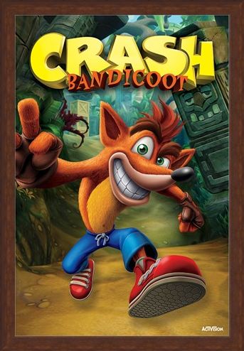 Framed Framed Next Gen Bandicoot - Crash Bandicoot