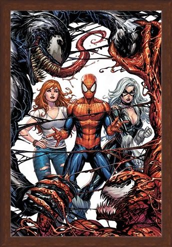 Framed Framed Venom and Carnage Fight - Venom