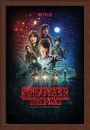 Framed Framed Character Montage - Stranger Things