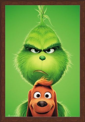 Framed Framed Grinch and Max - The Grinch