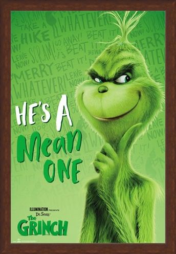 Framed Framed Mean One - The Grinch