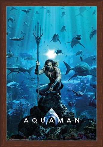 Framed Framed Aquaman - DC Comics