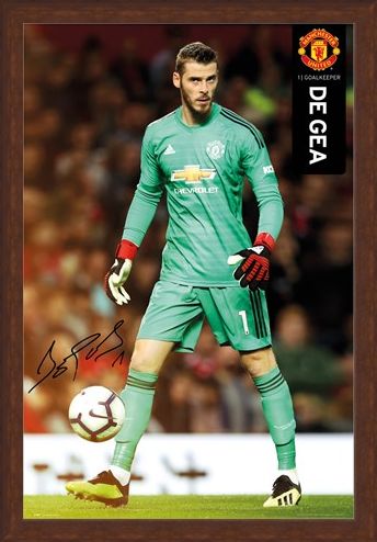 Framed Framed De Gea 18-19 - Manchester United