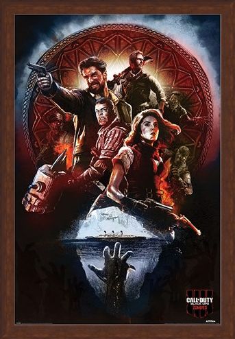 Framed Framed Black Ops 4 Zombies - Call of Duty