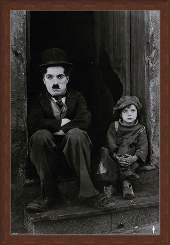 Framed Framed The Kid - Charlie Chaplin