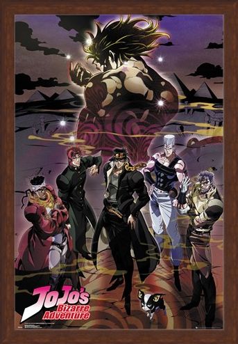 Framed Framed Group - JoJo's Bizarre Adventures