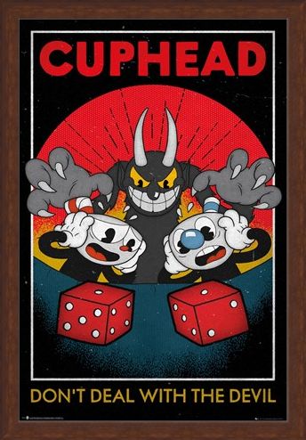 Framed Framed Don't Deal With The Devil - Cuphead Craps