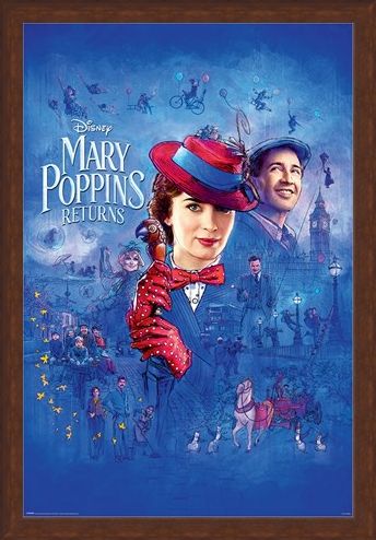 Framed Framed Spit Spot - Mary Poppins Returns