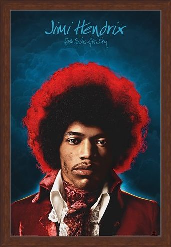 Framed Framed Both Sides of the Sky - Jimi Hendrix