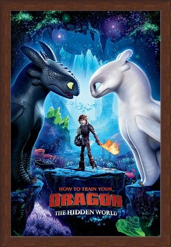 Framed Framed The Hidden World - How To Train Your Dragon