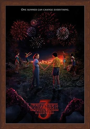 Framed Framed One Summer - Stranger Things 3