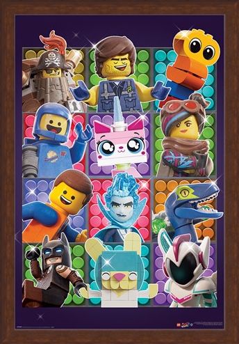 Framed Framed Some Assembly Required - The Lego Movie 2
