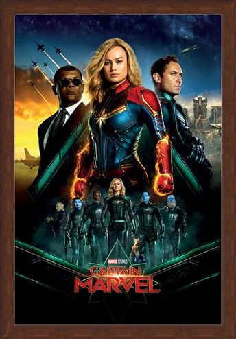 Framed Framed Epic - Captain Marvel