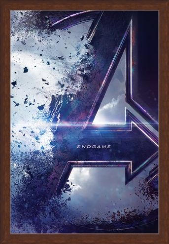 Framed Framed Endgame Teaser Maxi Poster - The Avengers