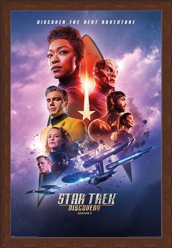 Framed Framed Discovery Next Adventure - Star Trek