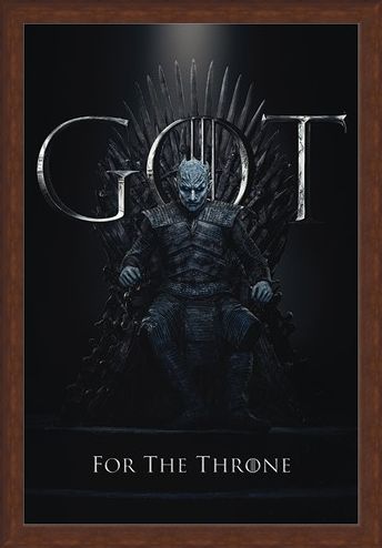 Framed Framed The Night King For The Throne - Game Of Thrones