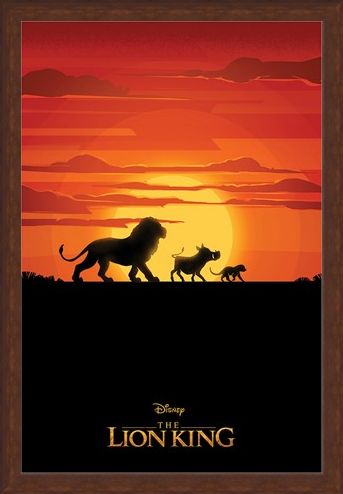 Framed Framed Long Live The King - The Lion King Movie