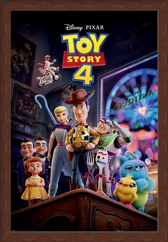 Framed Framed Antique Shop Anarchy - Toy Story 4