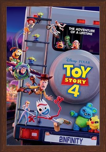 Framed Framed Adventure Of A Lifetime - Toy Story 4