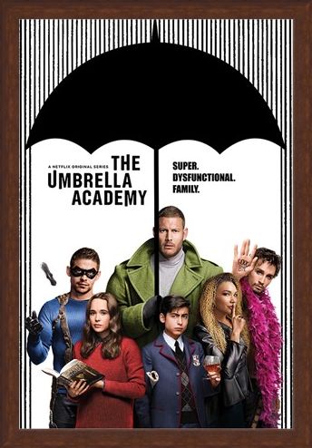 Framed Framed Super Dysfunctional Family - The Umbrella Academy