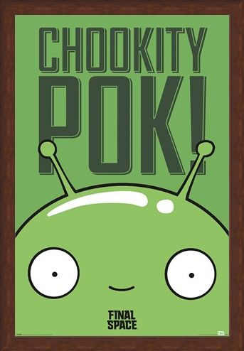 Framed Framed Mooncake Chookity Pok - Final Space