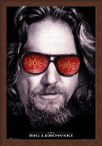 Framed Framed The Dude - The Big Lebowski
