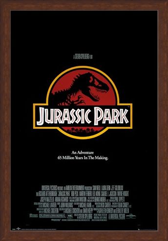 Framed Framed 65 Millions Years In The Making - Jurassic Park