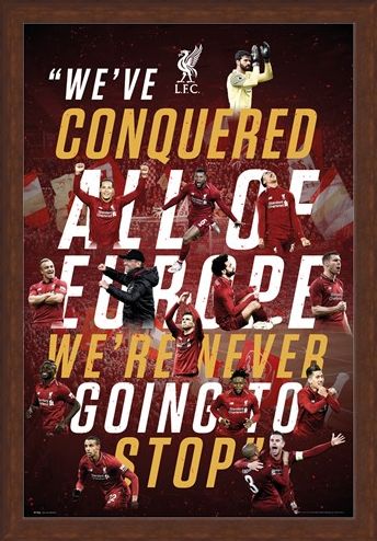 Framed Framed Europe 2019 - Liverpool FC